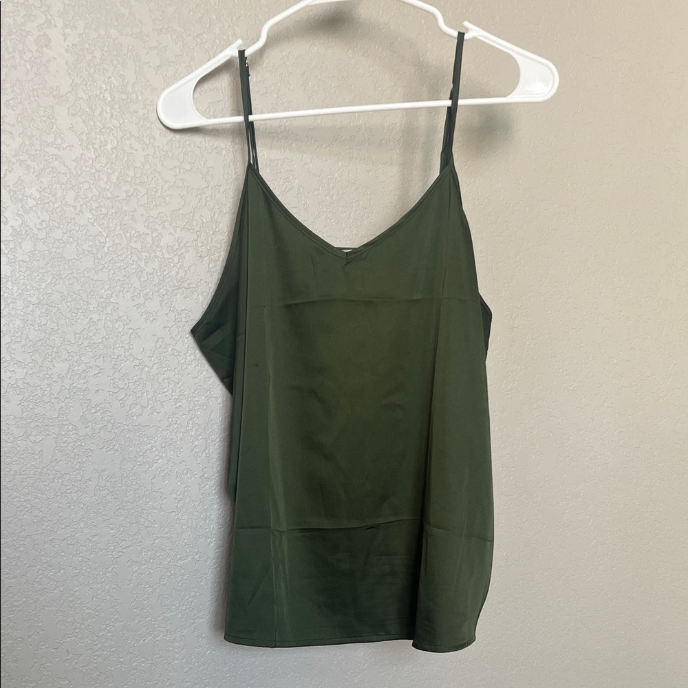 Chic Forest Green Tank Top